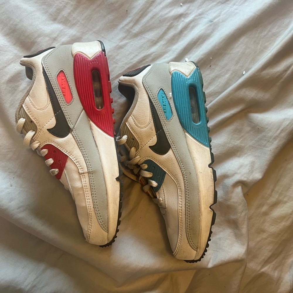 Nike air max 90, white chlorine blue.